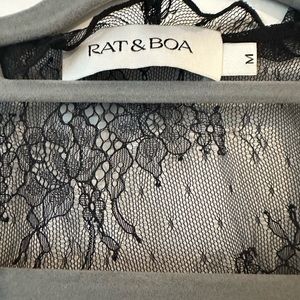 RAT & BOA LUANA LACE MINI DRESS
